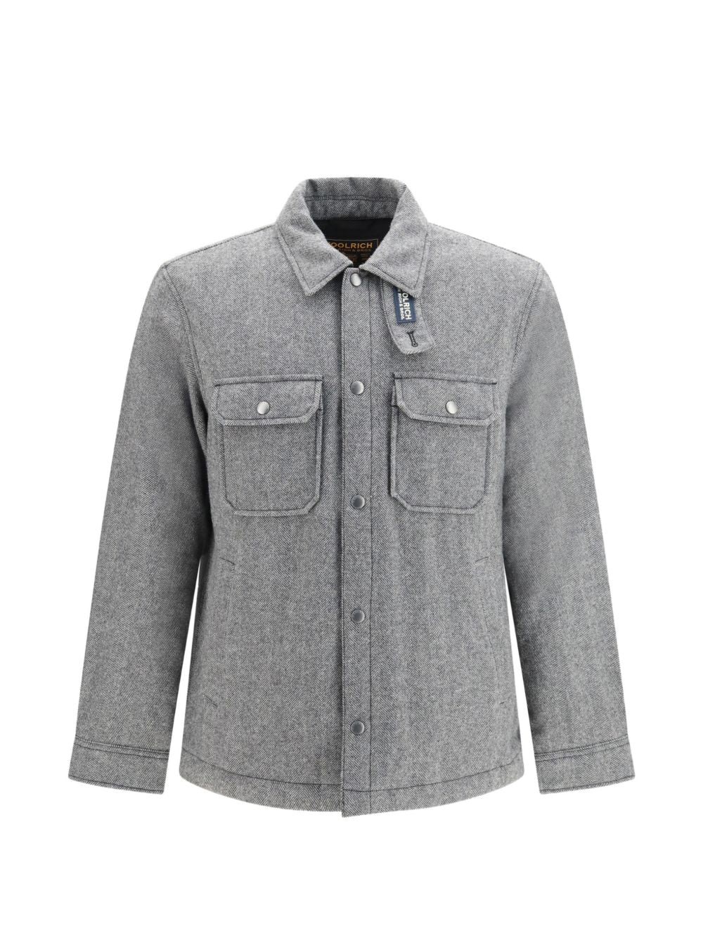 Men's buttoned overshirt CFWOOS2018MBUT3046 163 WOOLRICH 