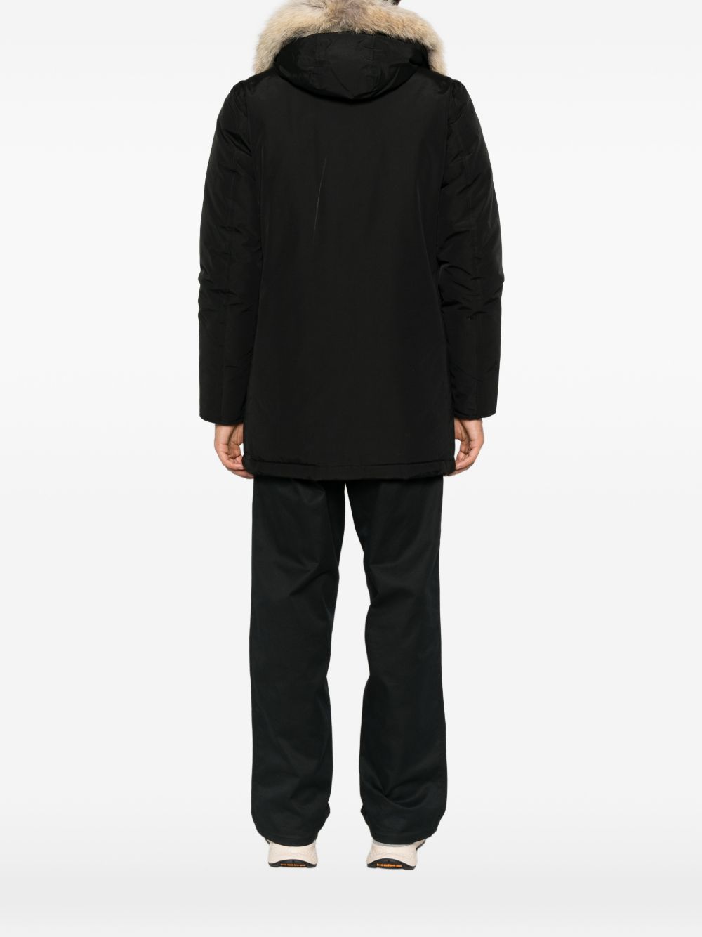 Arctic parka in ramar cloth CFWOOU0482MBUT0001 BLK WOOLRICH 
