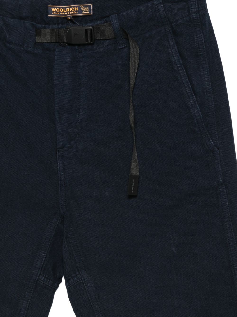 Belted straight-leg trousers CFWOTR2043MRUT5520 3989 WOOLRICH 
