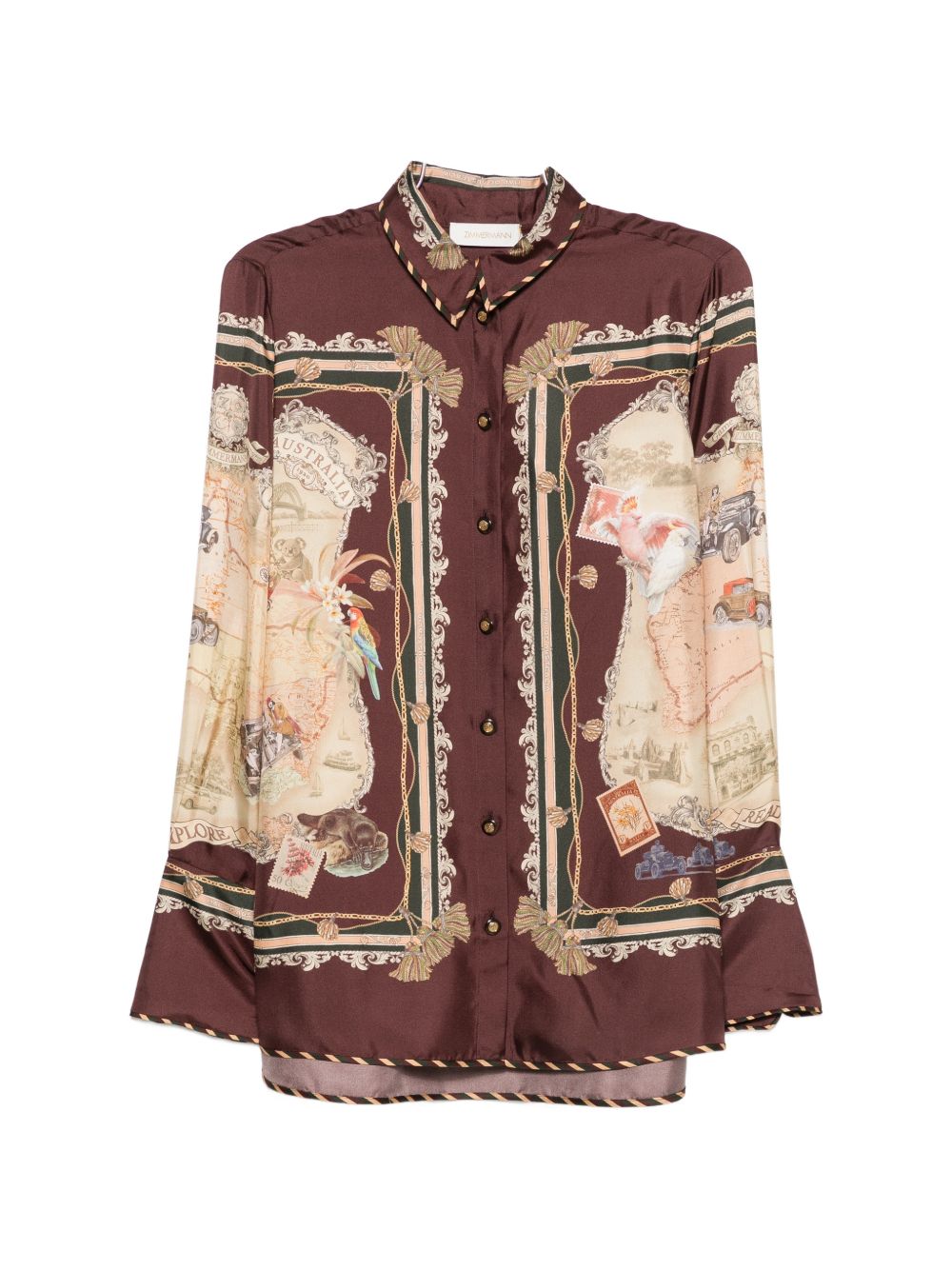 Valiant Twill Shirt 0901TF261 PLSCF ZIMMERMANN 