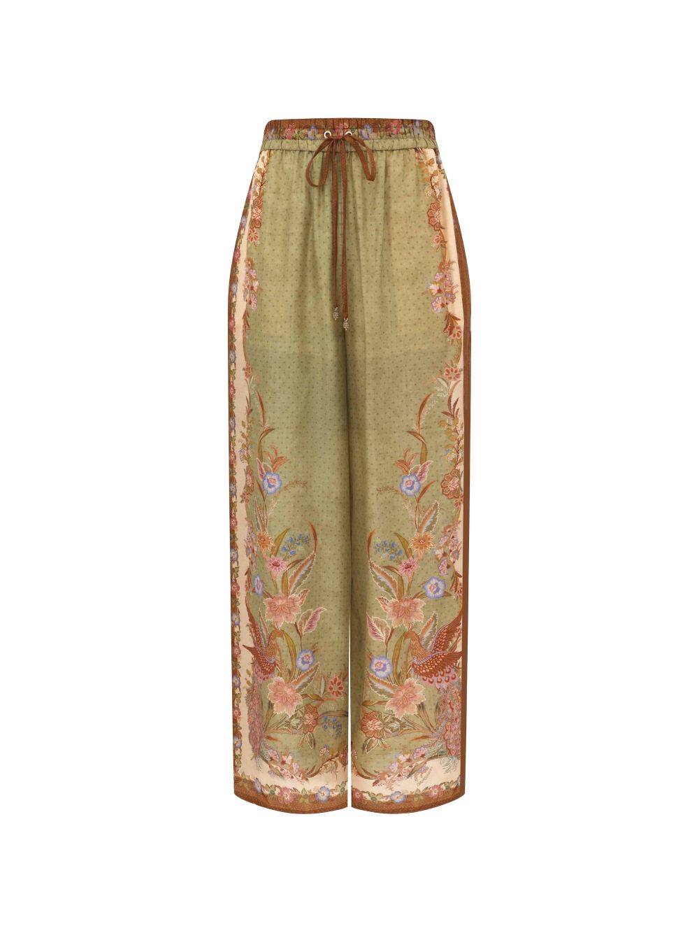 Indra silk trousers 6251PSS262 KHSF ZIMMERMANN 