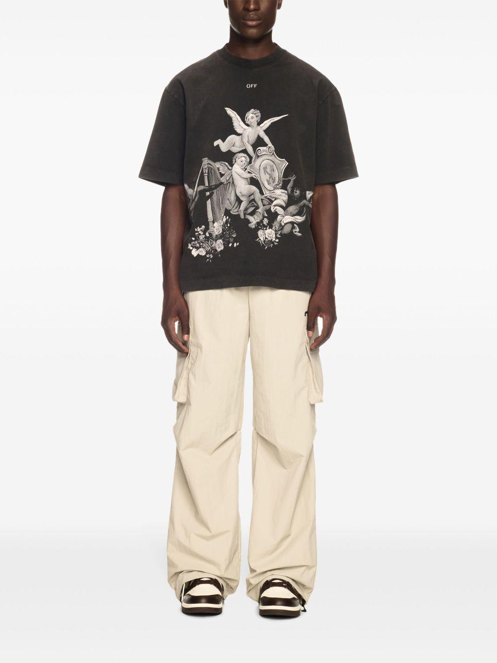 Putti T-shirt<BR/><BR/><BR/> OMAA120S25JER001 1301 OFF-WHITE 