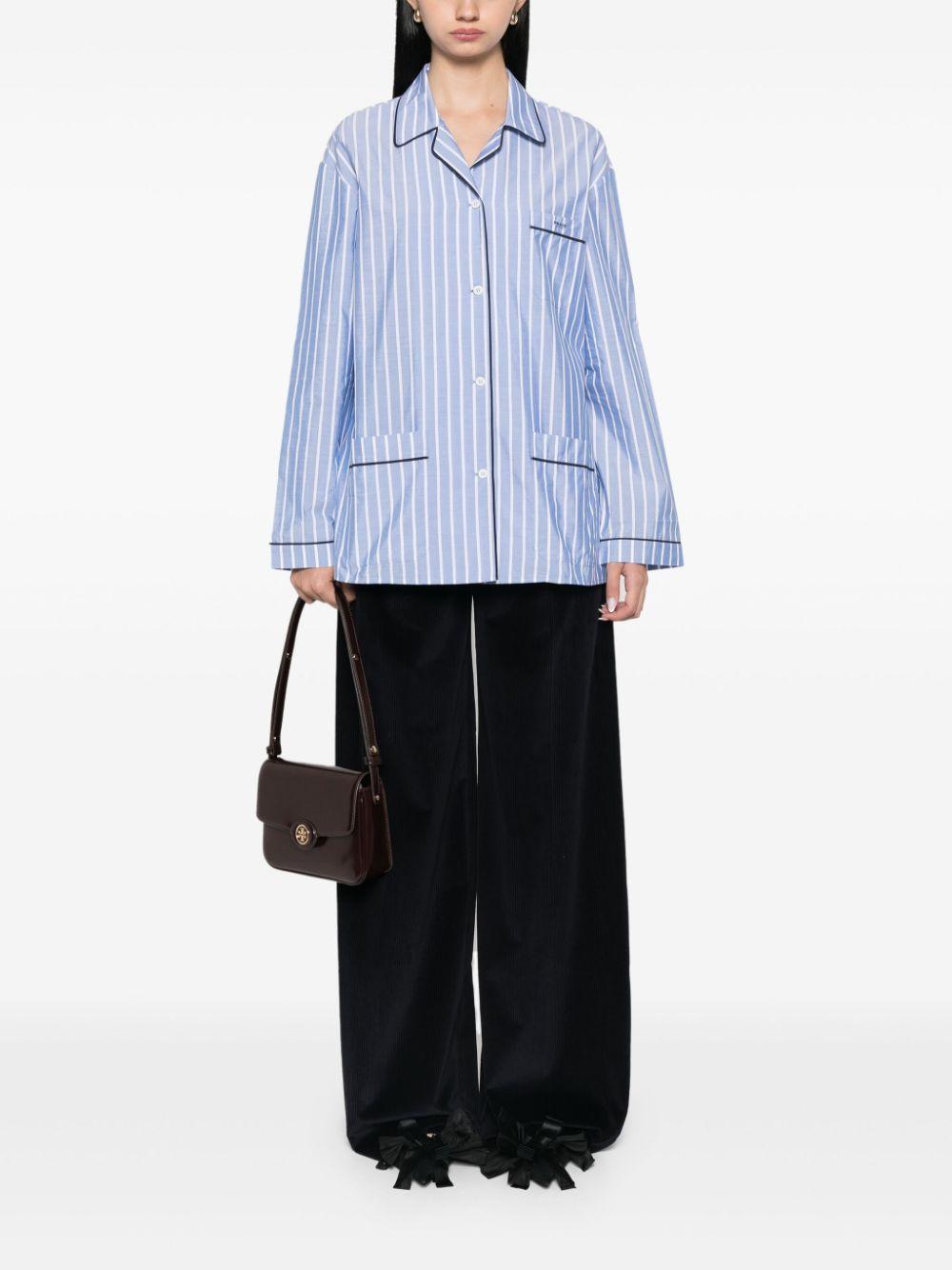 Striped shirt<BR/><BR/><BR/> P482HR 16BWF0013 PRADA 