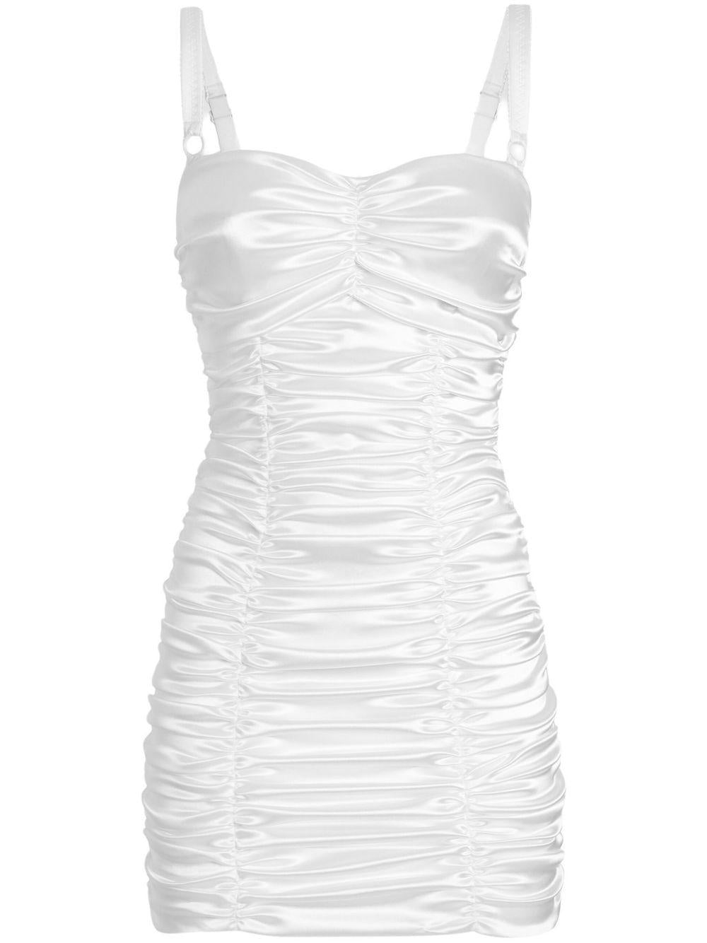 Ruched mini dress<BR/><BR/><BR/> F6TPXT FURADW0800 DOLCE & GABBANA 