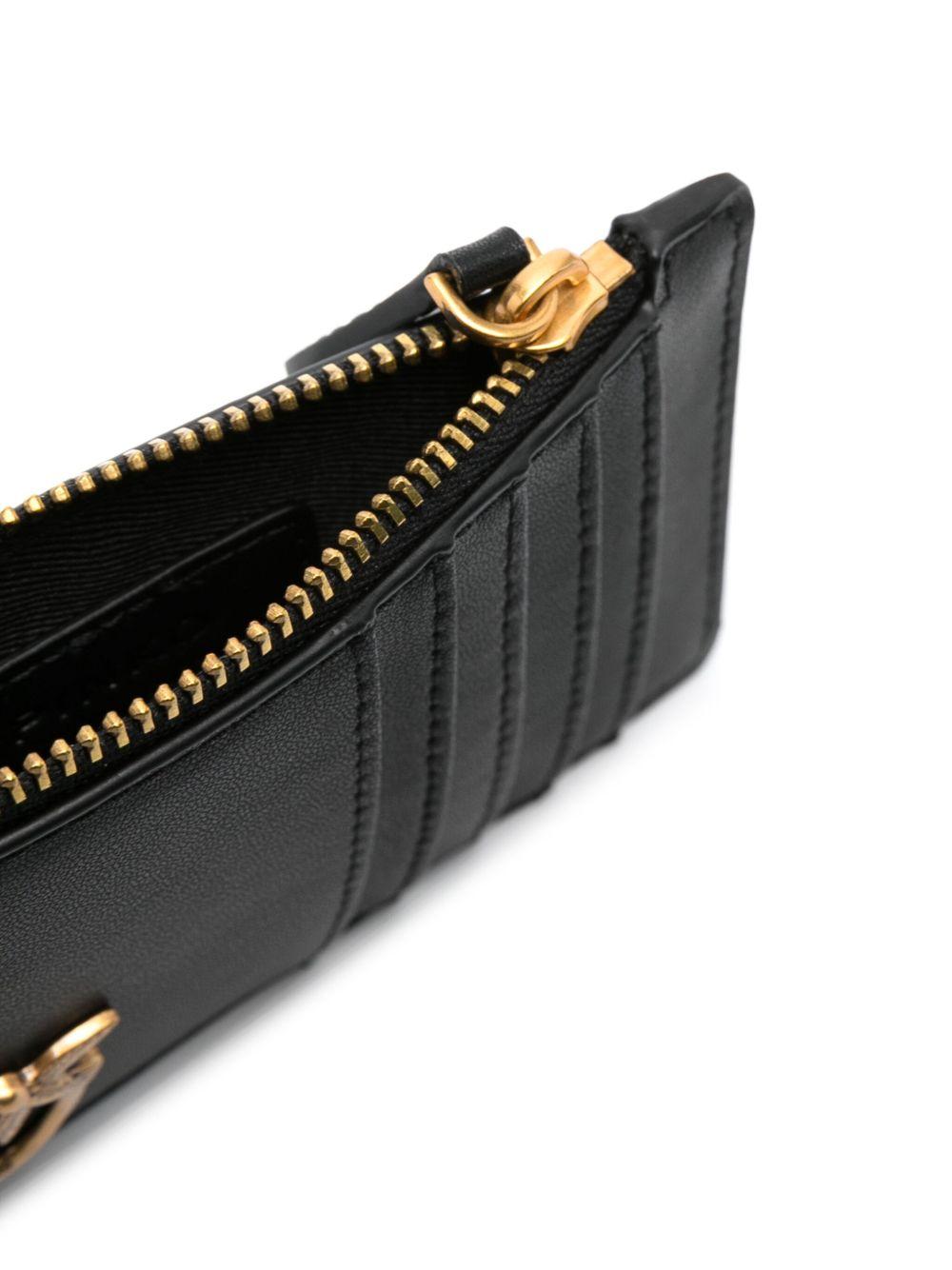 Zipped card holder 100251 A0F1Z99Q PINKO 