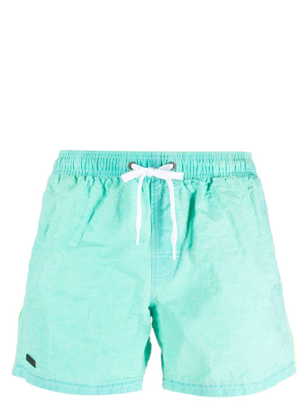 Light blue plaid swim shorts GM504BDTA1Z4 950Z4 SUNDEK 
