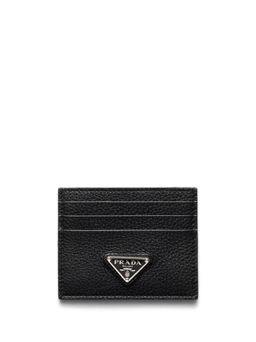 Leather card holder 2MC0252E54 F0002 PRADA 