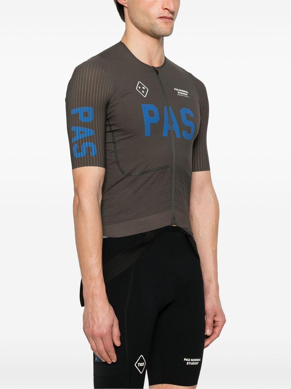 Zip performance T-shirt MB4301AI DARK OLIVE PAS NORMAL STUDIOS 