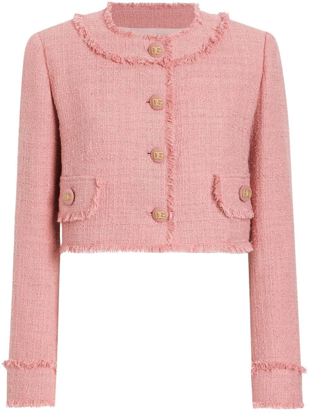 Tweed jacket<BR/><BR/><BR/> F26X8T GDCYKF0473 DOLCE & GABBANA 