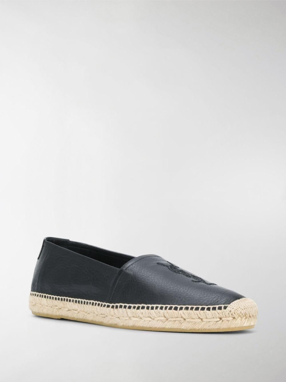 Monogrammed espadrilles 5096160AS00 1000 SAINT LAURENT 