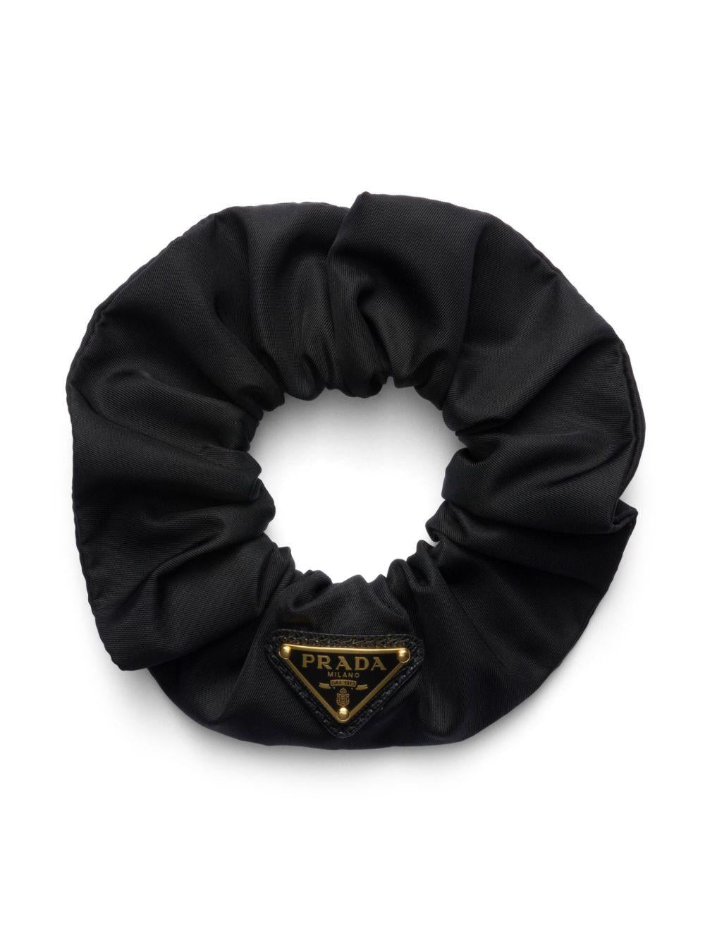 Triangle-logo scrunchie 1IF0152DMI F0632 PRADA 
