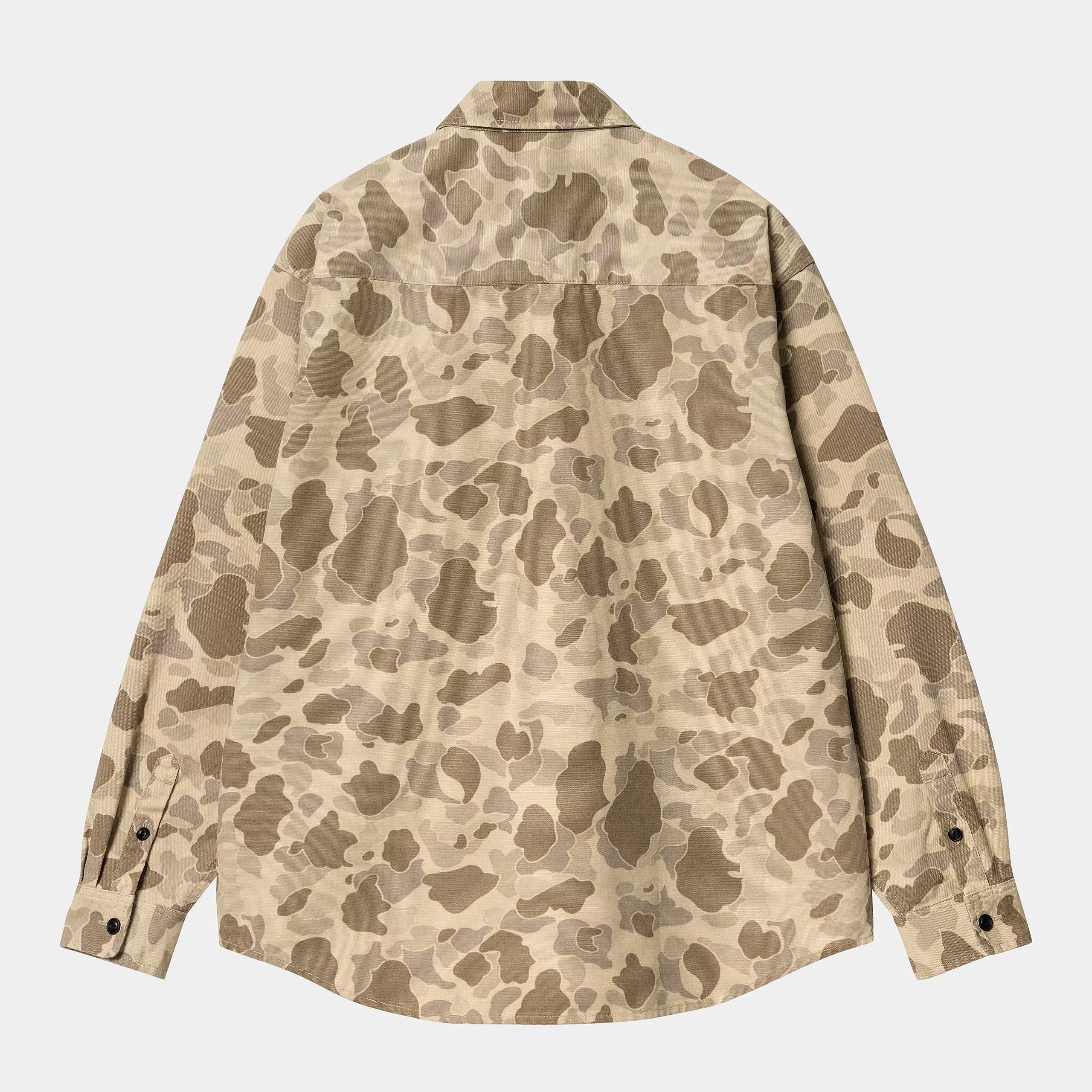 L/S Camo Shirt I033769 L/S Duck Shirt2R4.06 CARHARTT WIP 