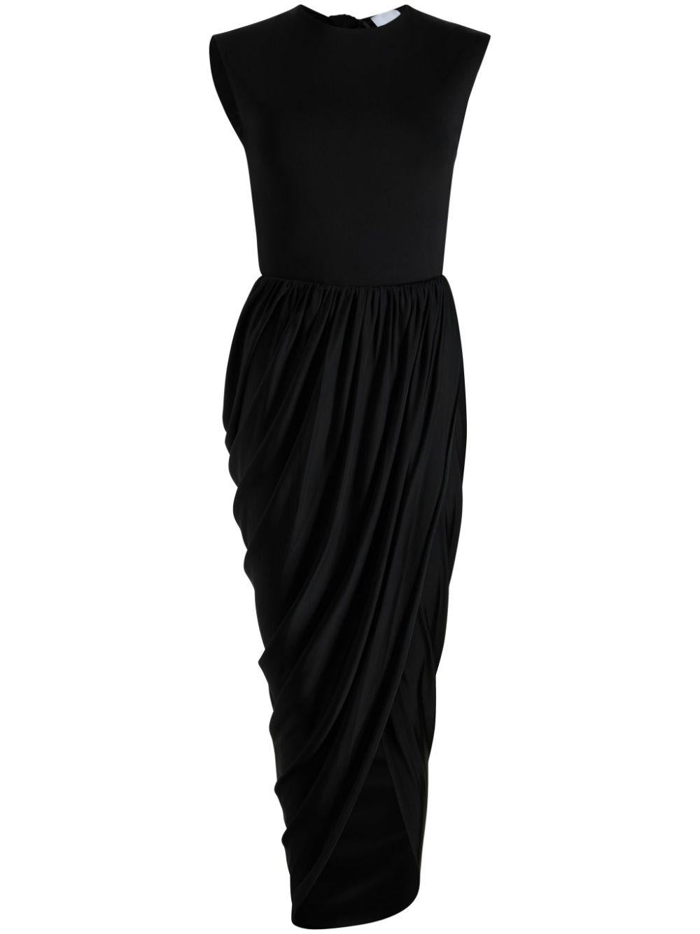 Open-back midi dress<BR/><BR/><BR/> JE1479973 999B PATOU 