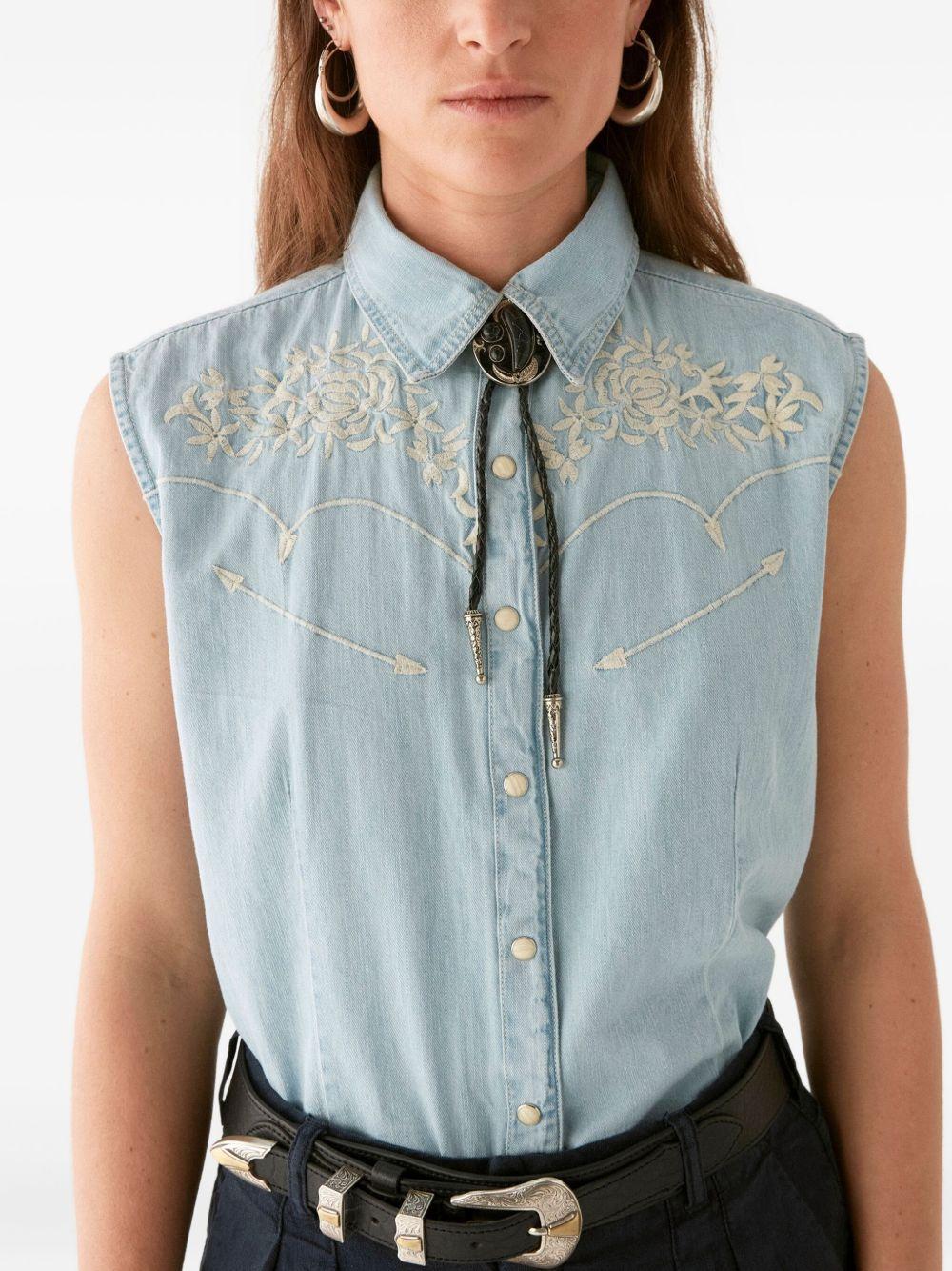 Dallas Blouse DALLAS MUSTANG BLUE MAISON HOTEL 