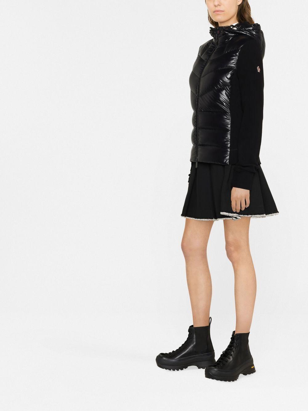 Padded fleece sweatshirt with zip and hood K20988G00018 80093999 MONCLER GRENOBLE 