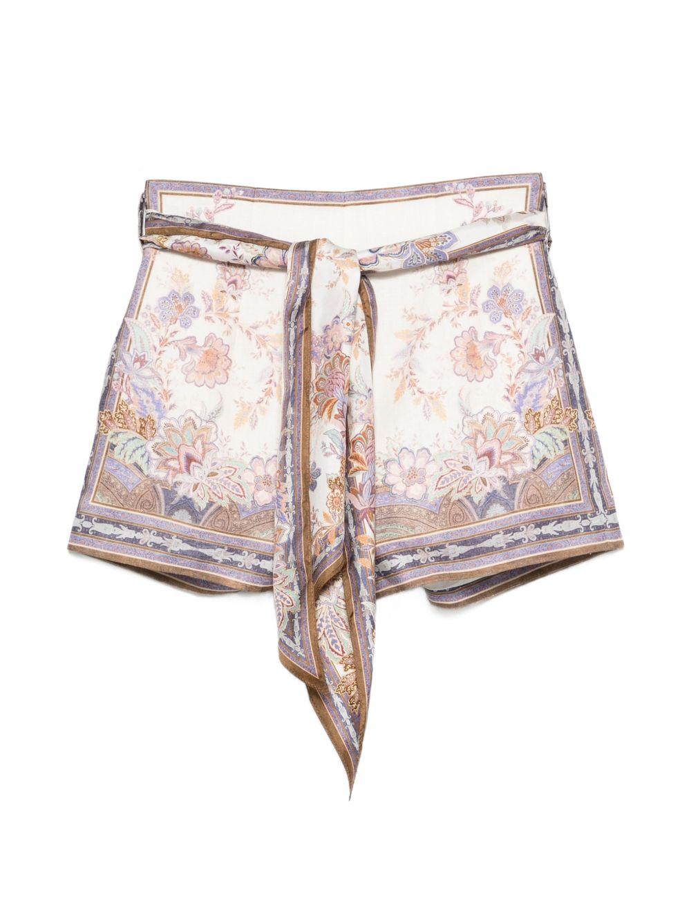 Luna Scarf Tie Short 5214AS261 CBPA ZIMMERMANN 