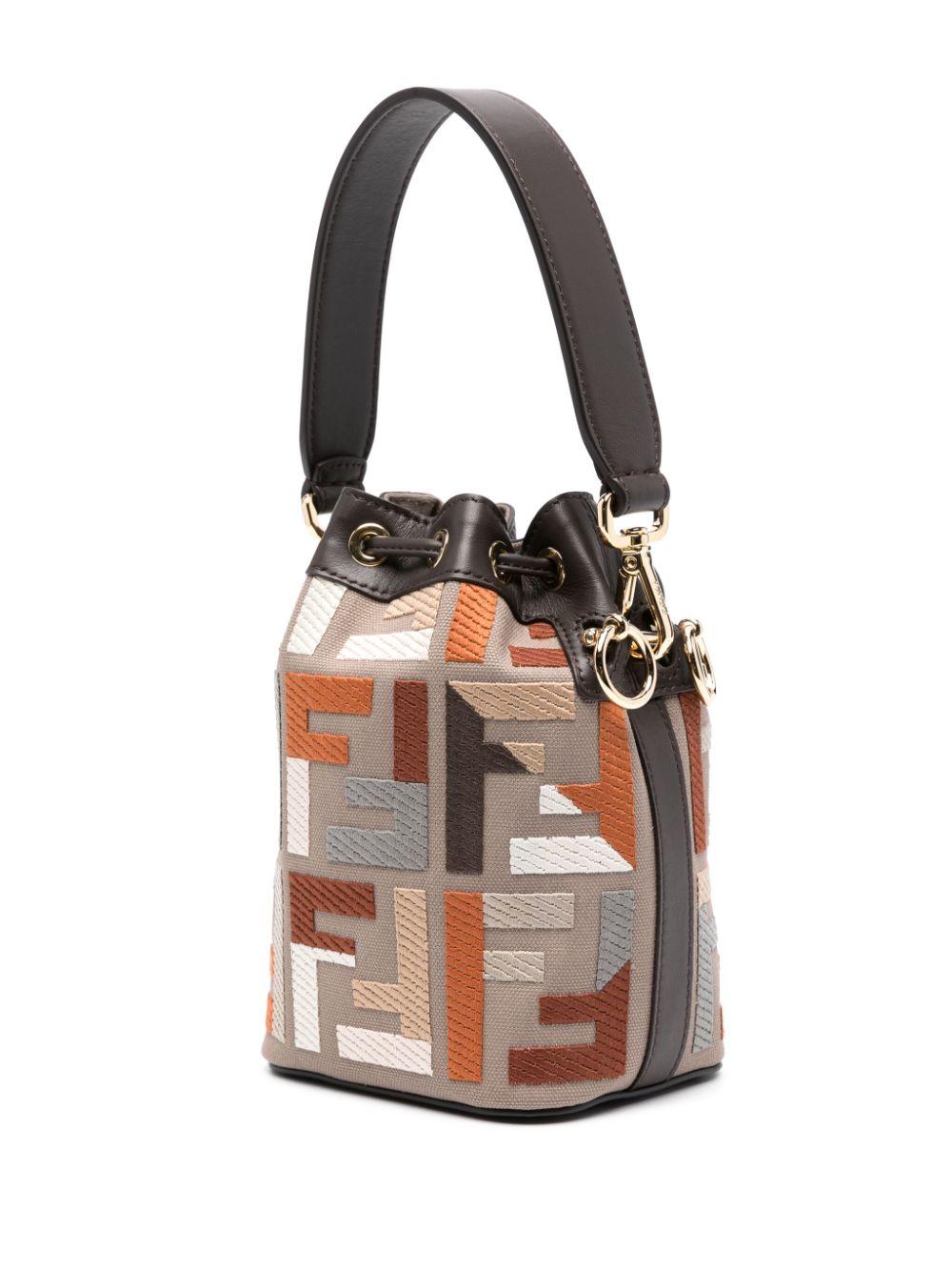 Multicolor canvas minibag 8BS010 APKEF1MB5 FENDI 
