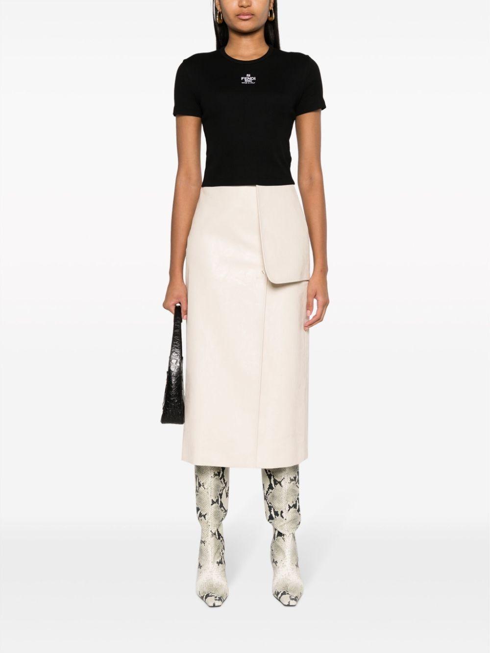 cotton crop top FS8110 ANQMF0GME FENDI 