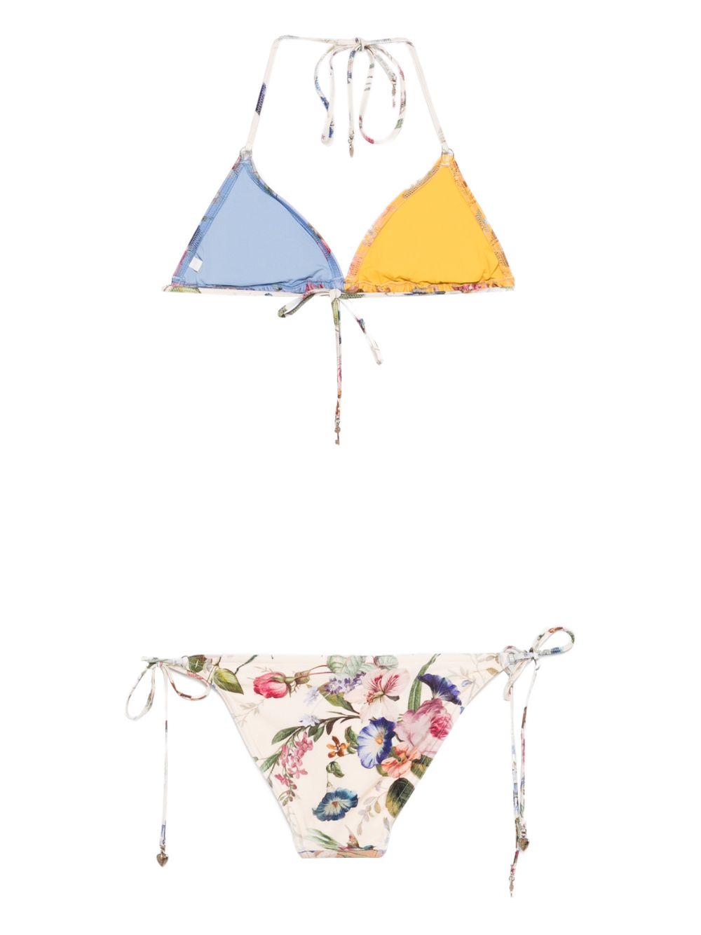 Patience Spliced Tri Bikini 1839WRS264 SPLPR ZIMMERMANN 