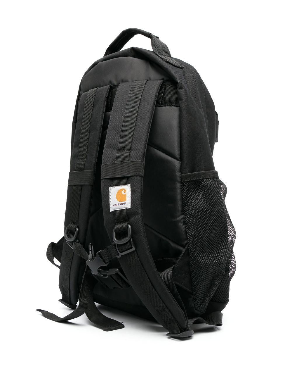 Logo-patch zip-up backpack<BR/><BR/><BR/> I031468 Kickflip Backpack89.XX CARHARTT WIP 