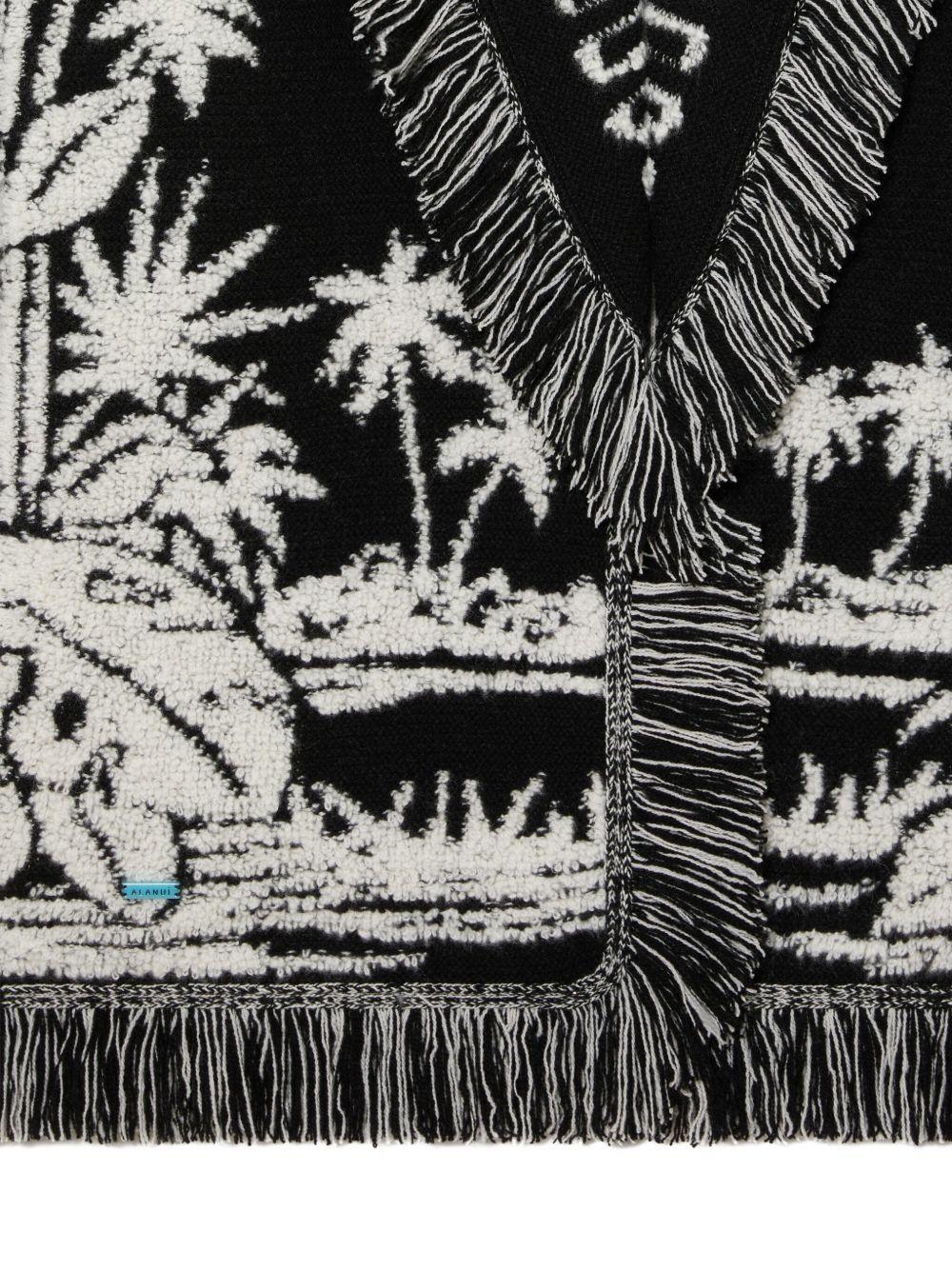 Palm groove tales cardigan LWHB064E25KNI00D 100F ALANUI 