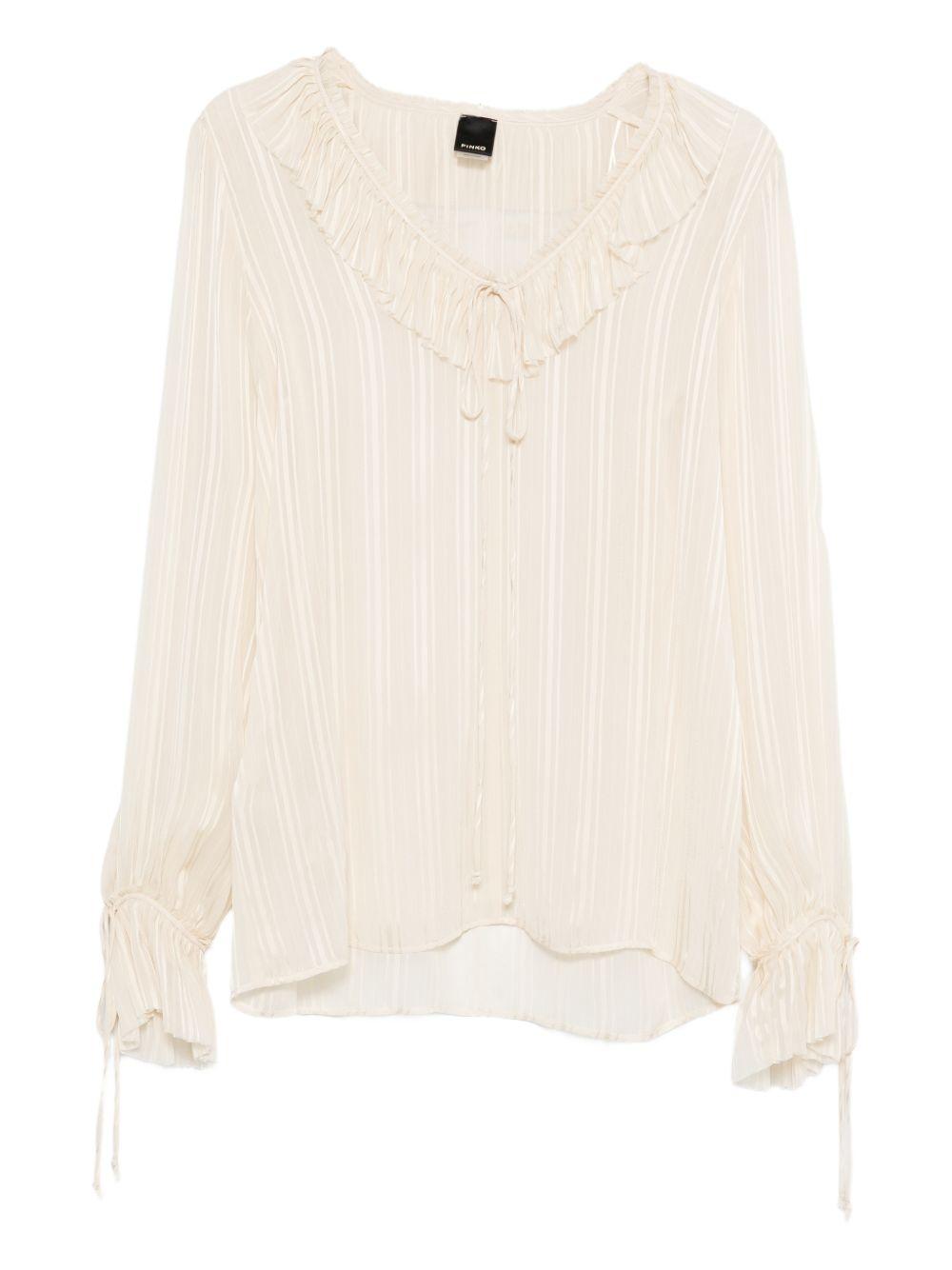 Biddy blouse with ruffles 106276 A373C00 PINKO 