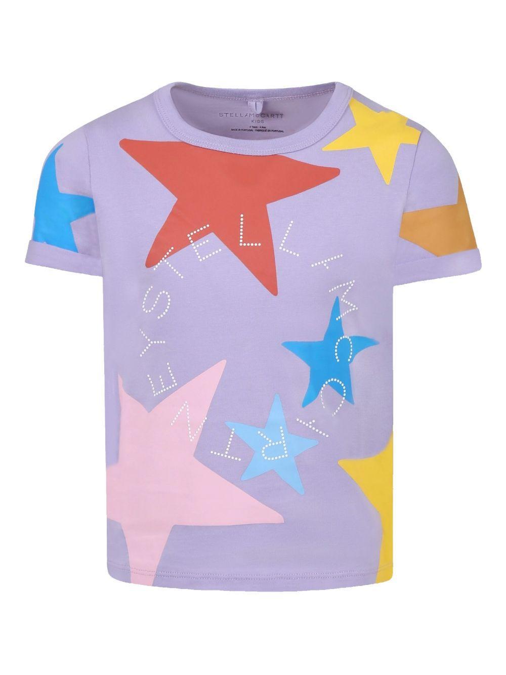 Star-print t-shirt<BR/><BR/><BR/> TW8B81 Z0913522MC STELLA McCARTNEY KIDS 