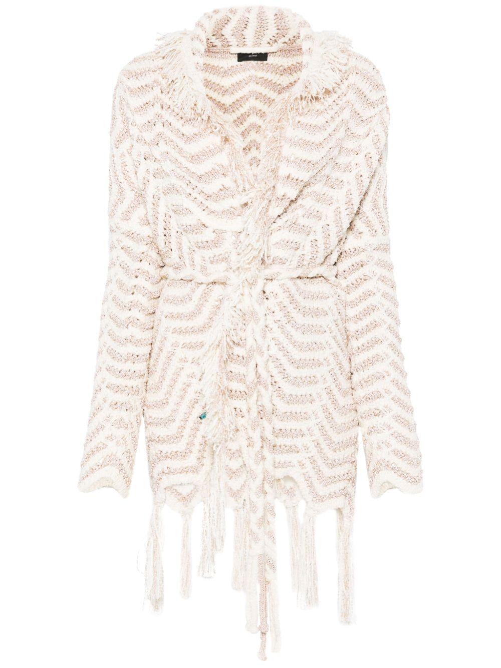 Shady Beach cardigan<BR/><BR/><BR/> LWHB064R25KNI006 0361 ALANUI 