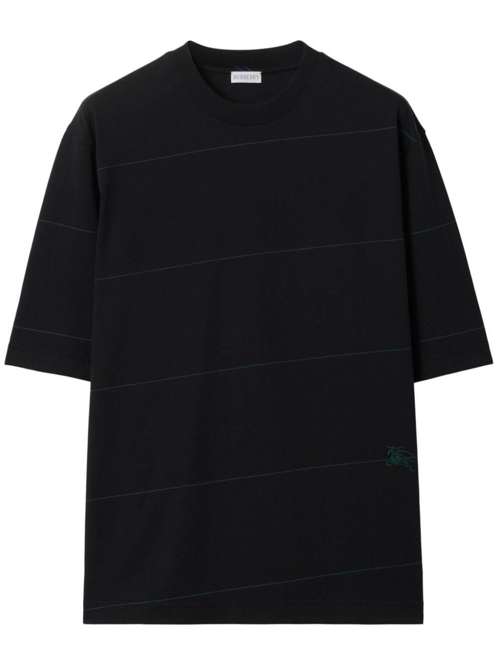 Striped cotton T-shirt 8083613 A1189 BURBERRY 
