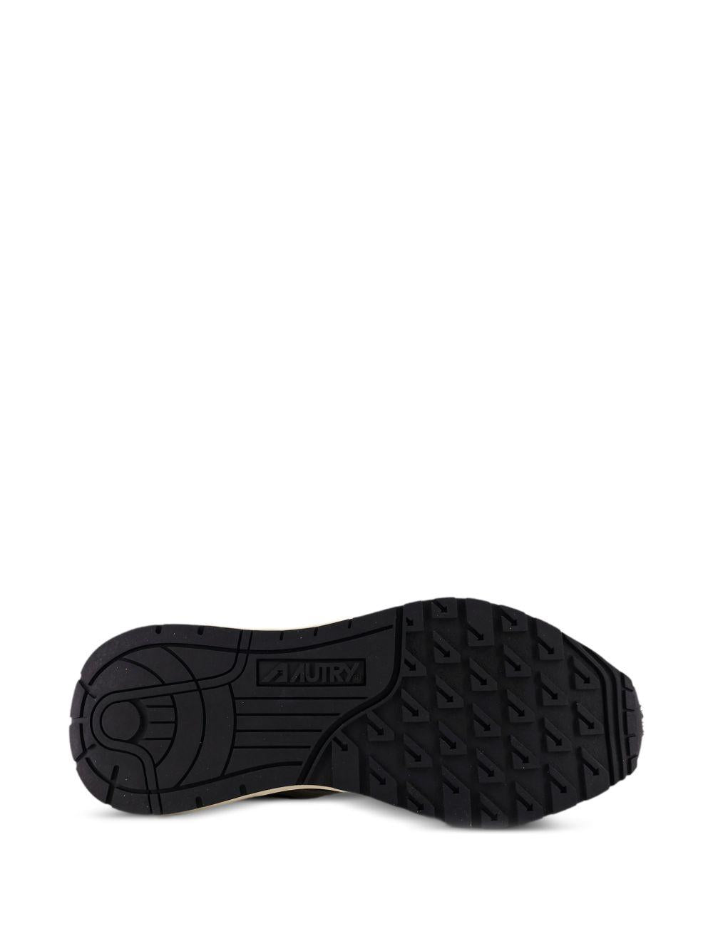 REELWIND LOW SNEAKERS IN BROWN AND WHITE PEPPER NYLON AND SUEDE WWLM NC39WHITE/TUNDRA AUTRY 