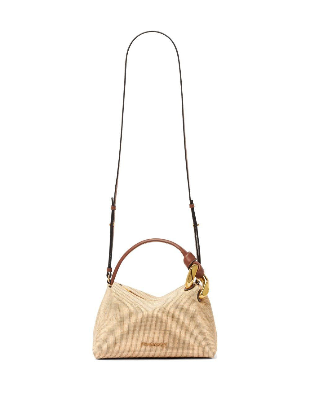Small Corner tote bag<BR/><BR/> HB0603 FA0444132 JW ANDERSON 