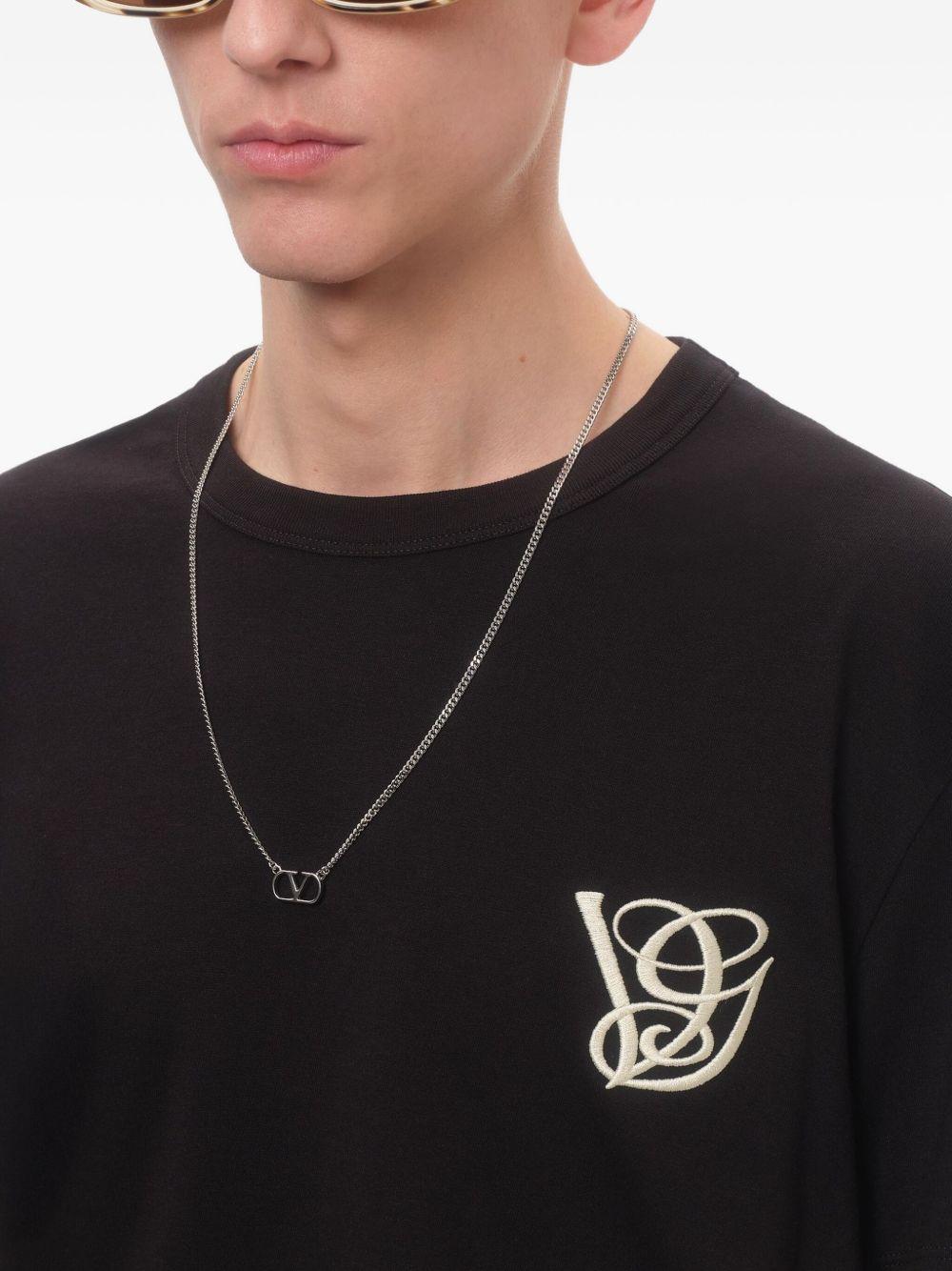 VLogo Signature Metal Necklace 9Y2J0AG7MET 172 VALENTINO GARAVANI 