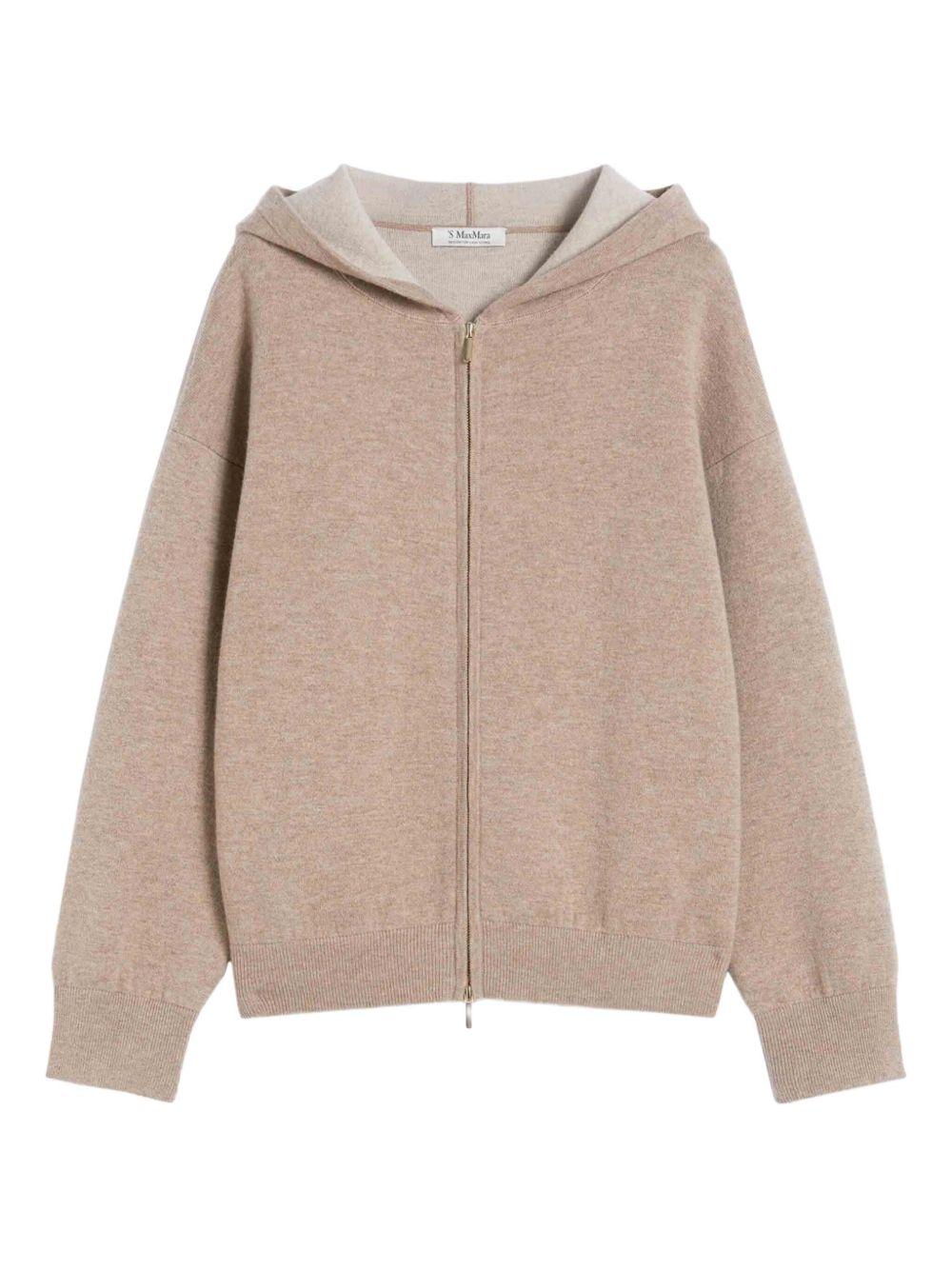 Wool and cashmere hooded cardigan 2529346033 KURT018 MAX MARA S 