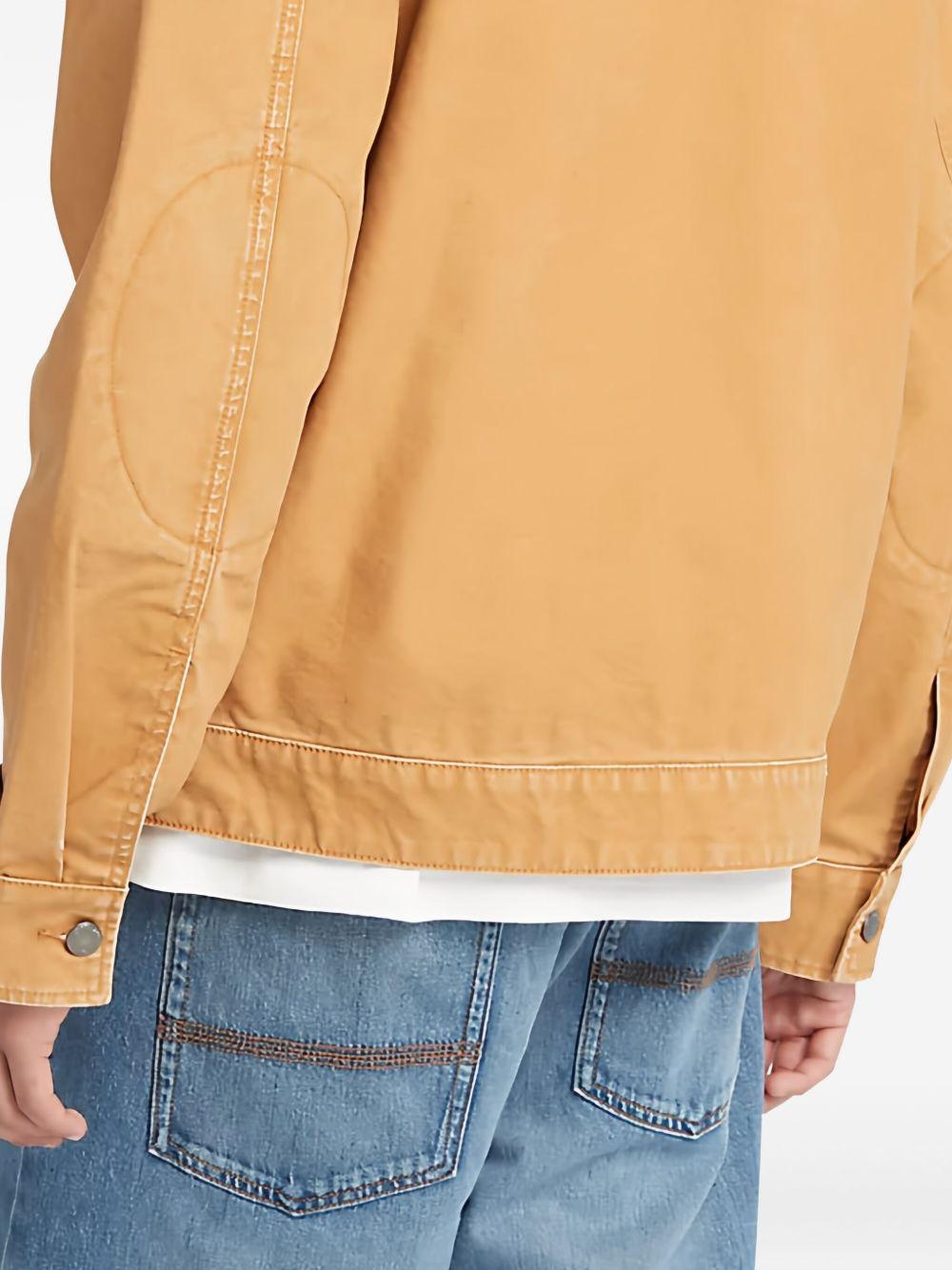 Brown Washed effect canvas jacket TB0A5TGF P471 TIMBERLAND 
