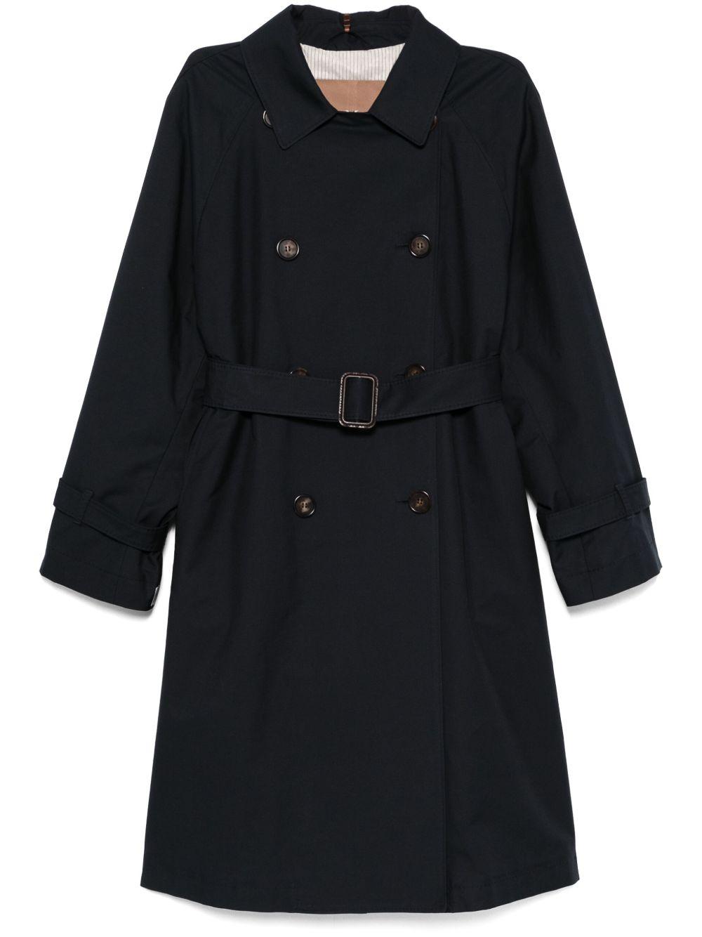 Gabardine-weave trench coat 2519021094 CTRENCH006 MAX MARA THE CUBE 