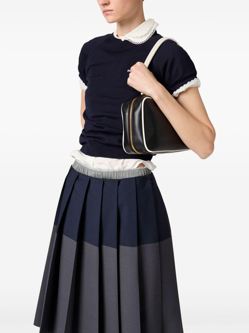 Logo t-shrt MMLA63 16WJF0008 MIU MIU 