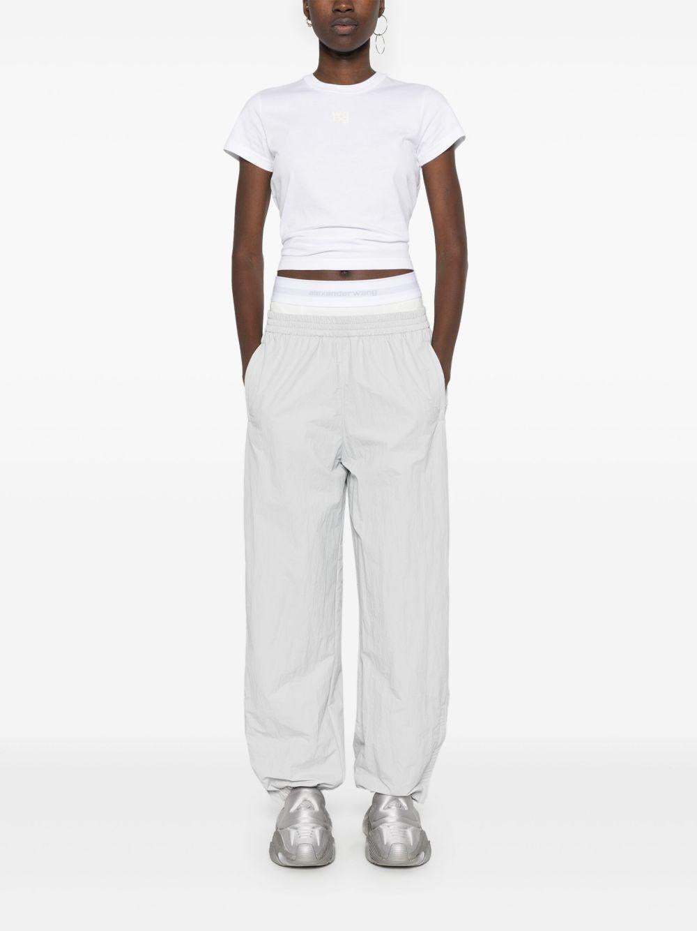 Logo-print T-shirt 4CC3241521 100 ALEXANDER WANG 