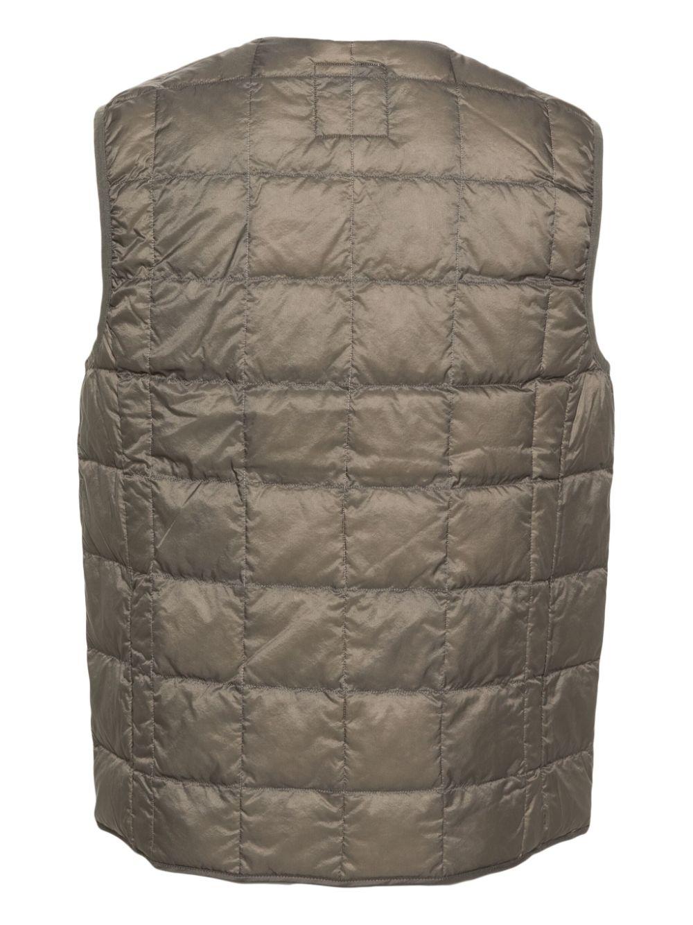 Quilted vest G3FU J100STONE GREY GRAMICCI 