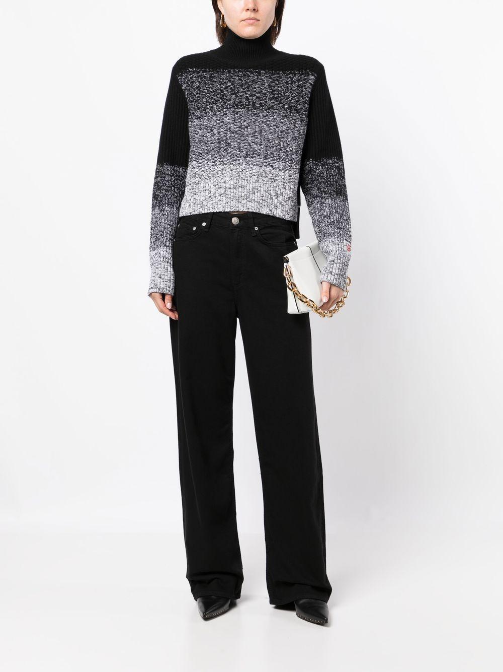 Logan wide-leg trousers WDD22H2935STBL BLACK RAG & BONE 