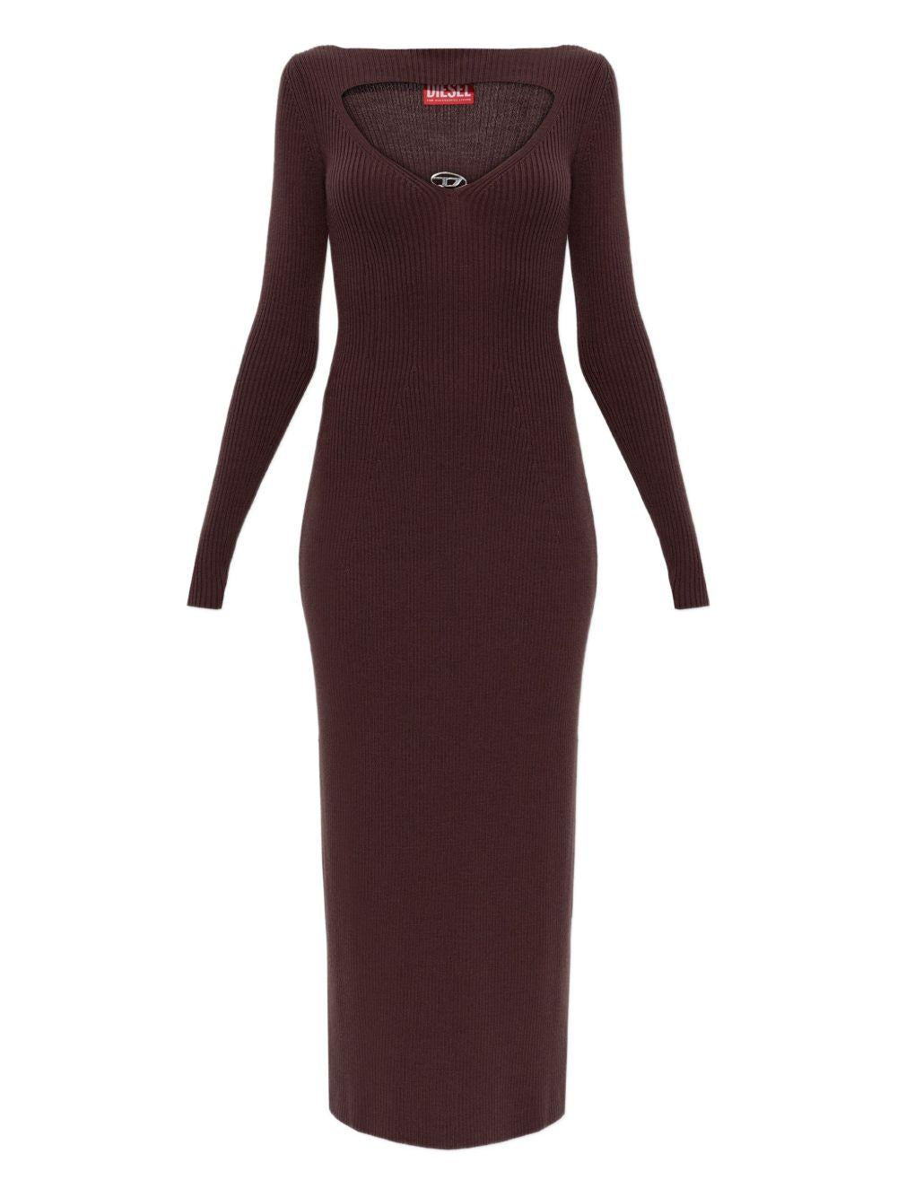 my mood midi dress A18905 0PLBF61J DIESEL 