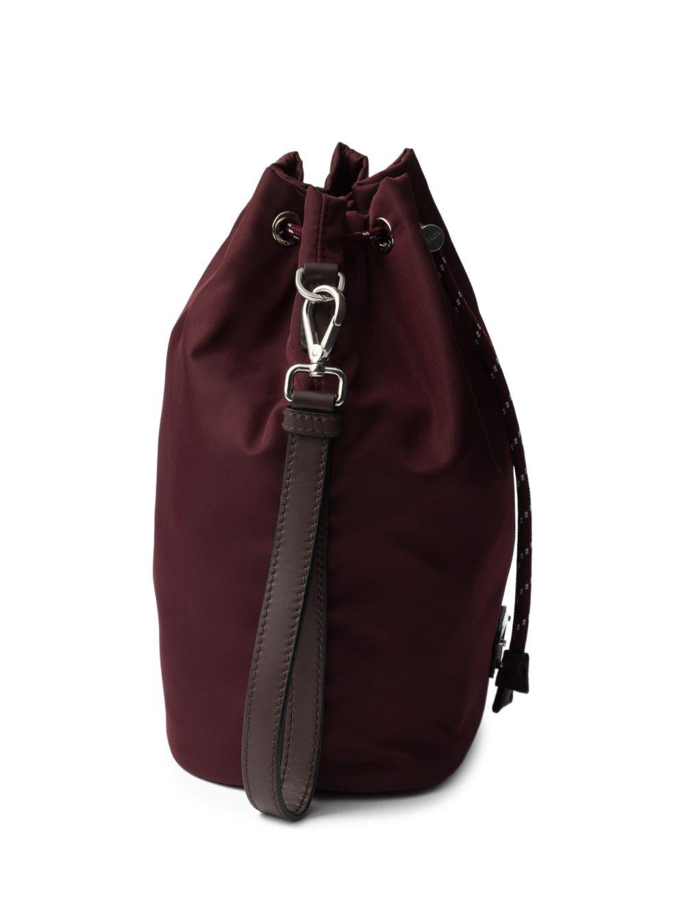 Speedrock Re-Nylon and leather pouch 2NE0672HE1 F0007 PRADA 