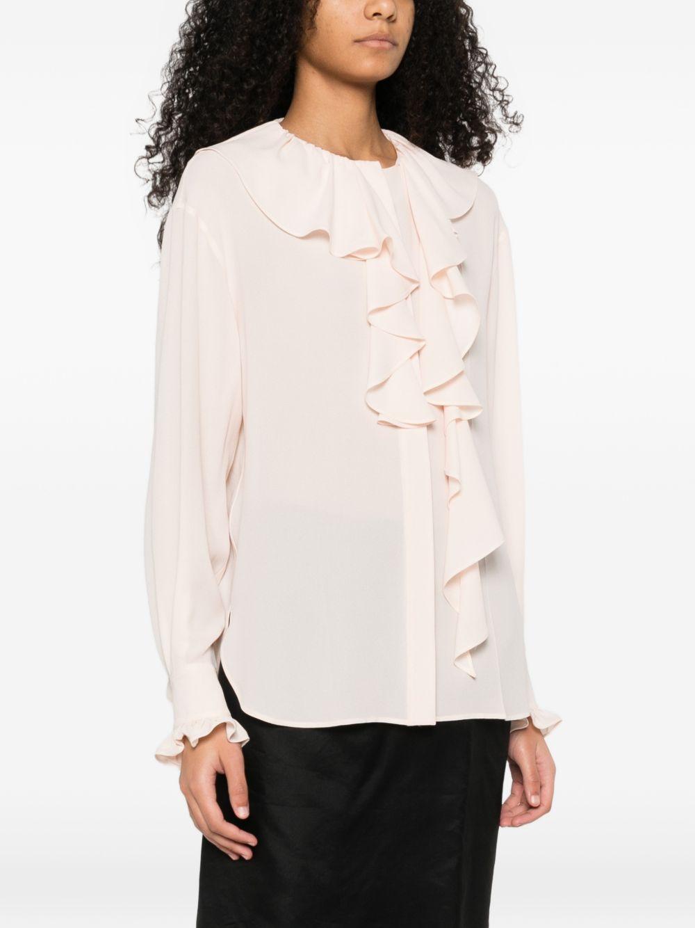 ruffled shirt 833772 QBAAF9900 ALEXANDER MCQUEEN 