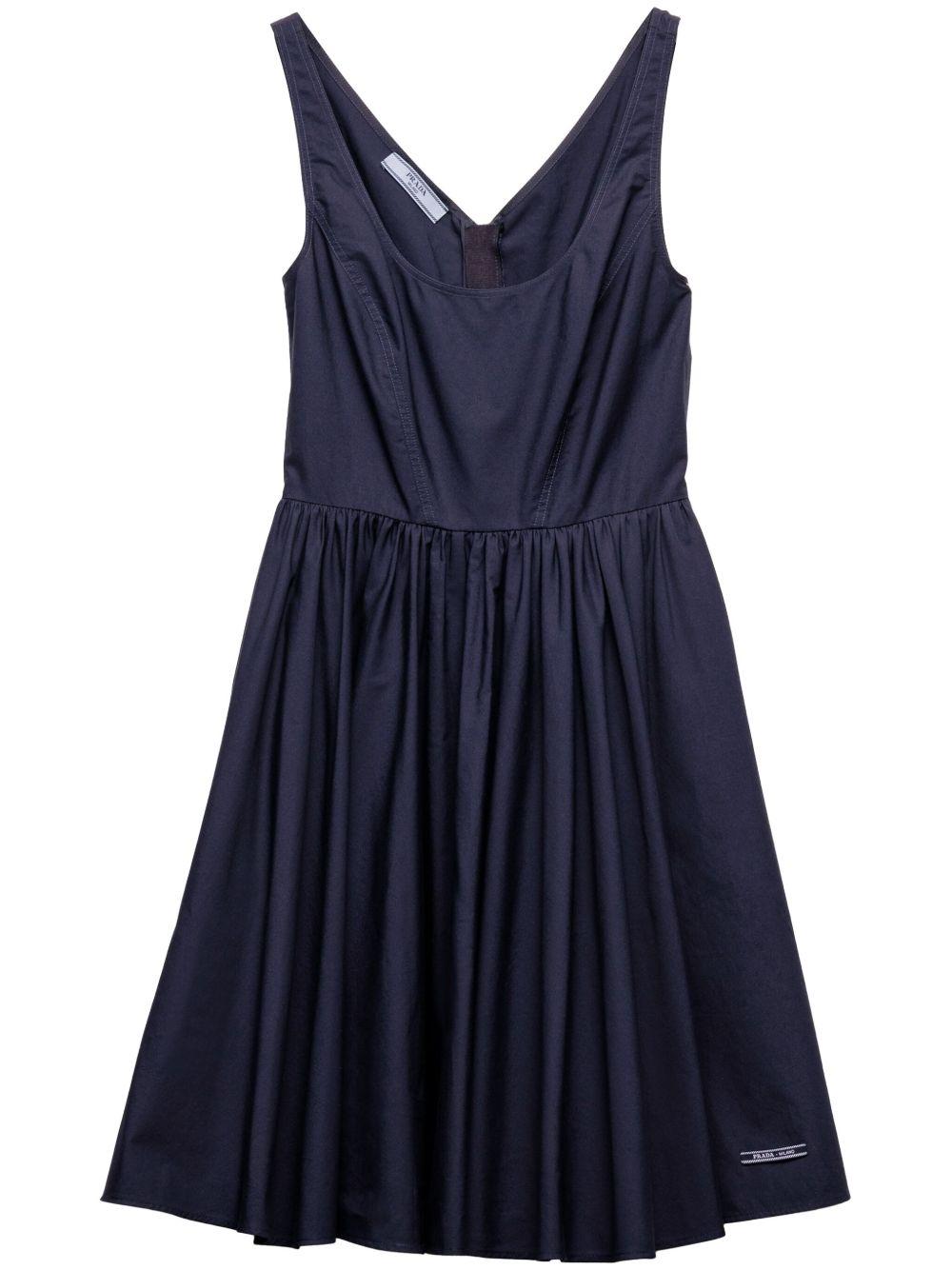 Cotton dress<BR/><BR/> P3O56 16NTF0008 PRADA 