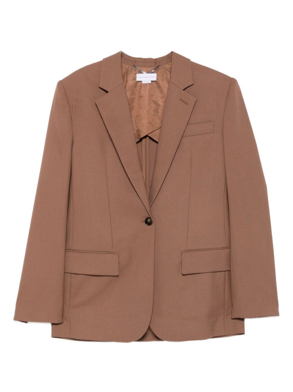 Single-Breasted Wool Blazer 650156 SSA365706 STELLA McCARTNEY 