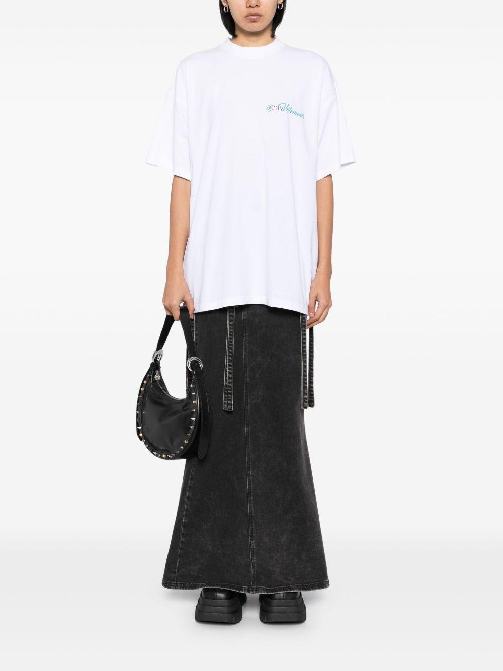 Logo-print T-shirt<BR/><BR/><BR/> UA66TR755 W VETEMENTS 