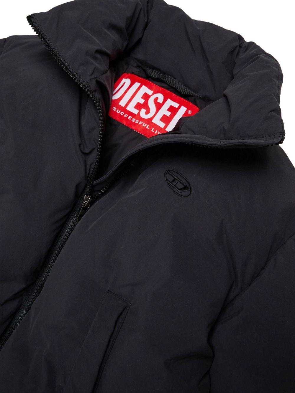 Jwravys padded nylon jacket with zipper J02525 KXBQ0K900 DIESEL KID 