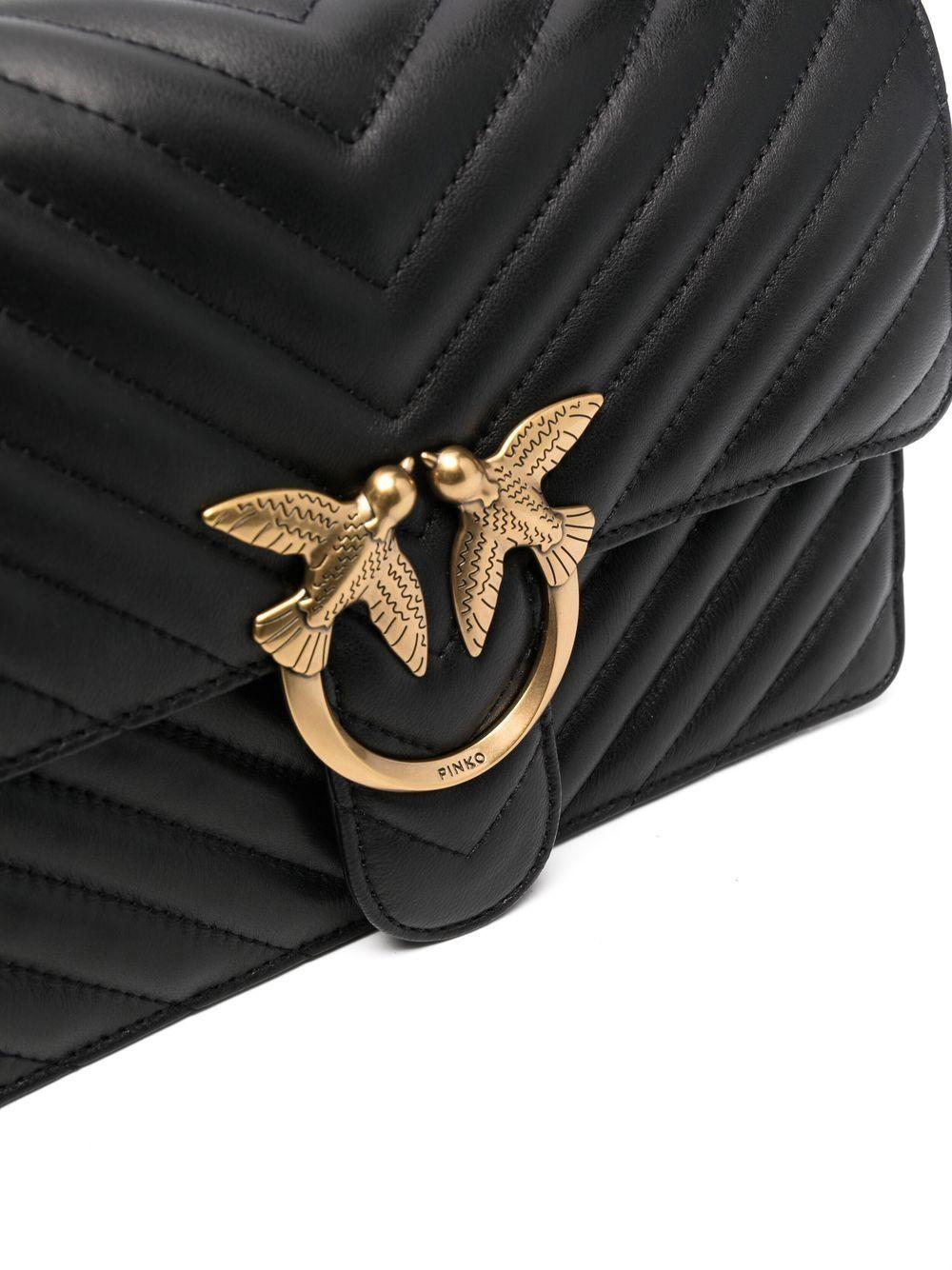 Classic Love Bag One Chevron 100941 A0GKZ99Q PINKO 