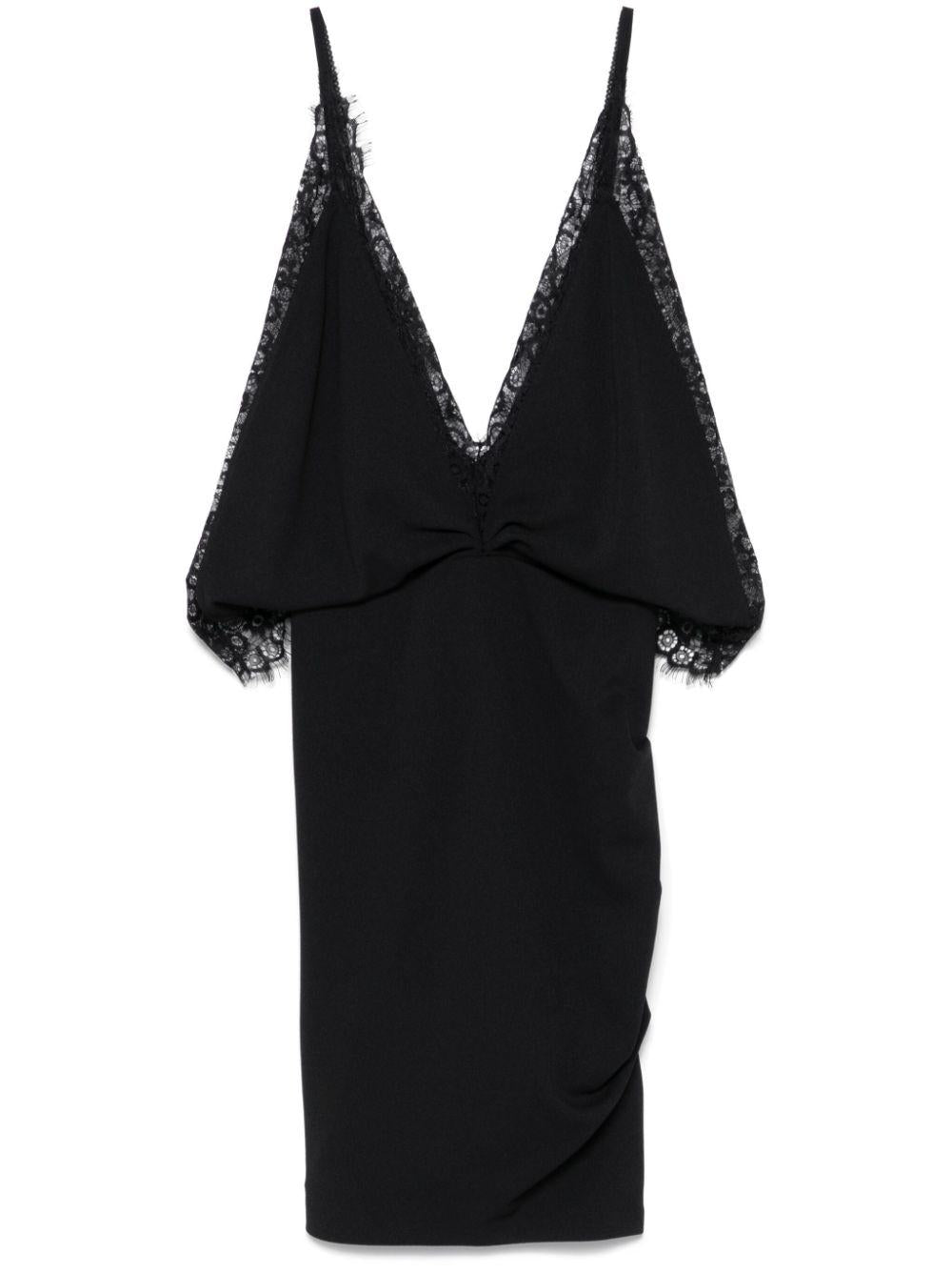 Crepe mini dress<BR/><BR/><BR/> 250WCA00381 PLL002AA100 THE ATTICO 