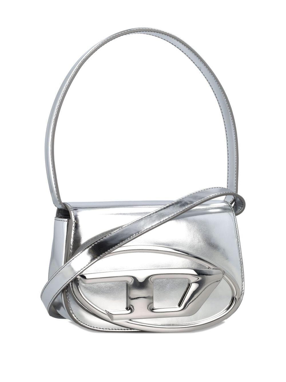 1DR-Iconic Mirrored Leather Shoulder Bag X08396 PS202H0535 DIESEL 