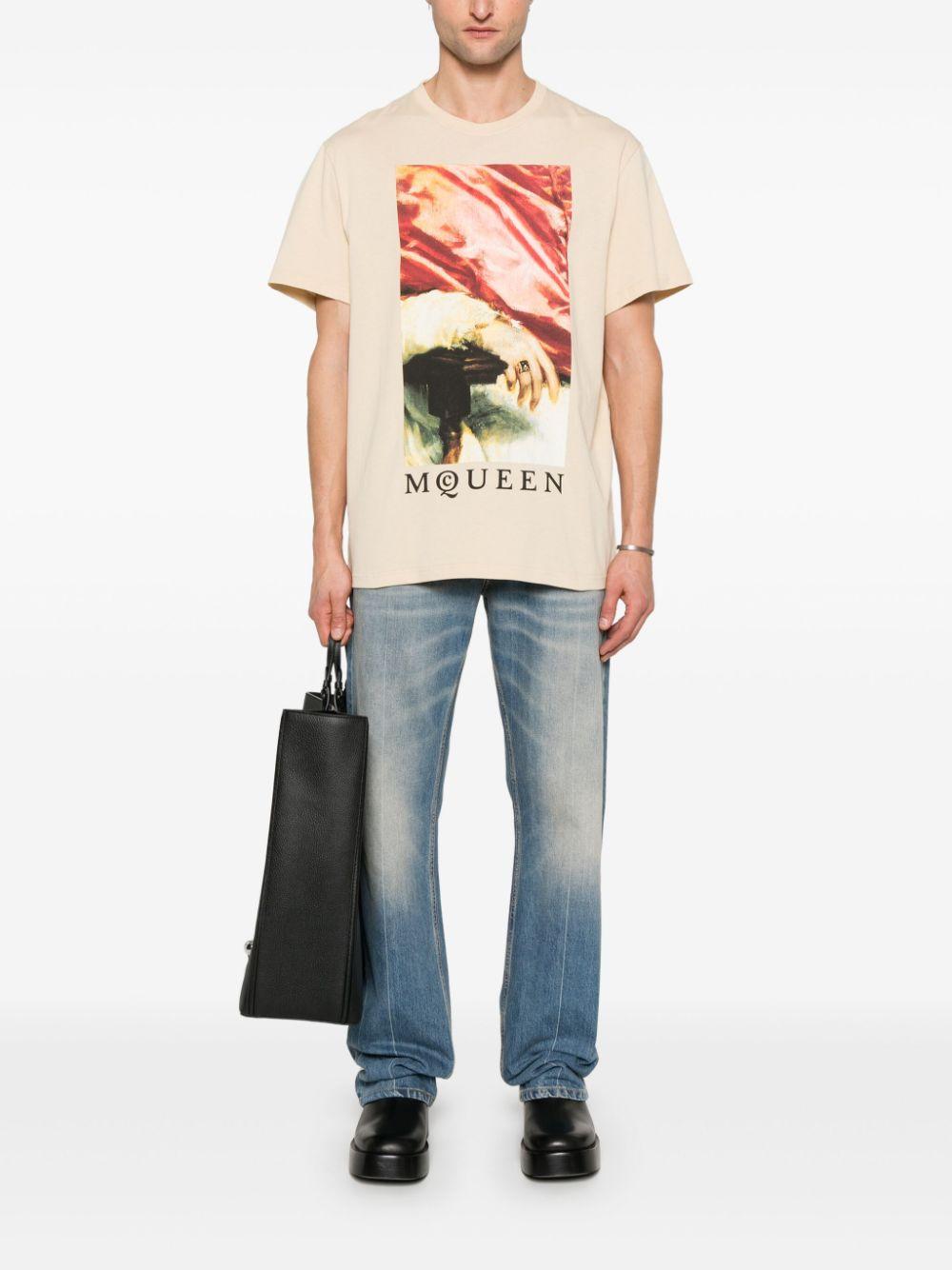 Straight-leg jeans<BR/><BR/><BR/> 814645 QYAA94211 ALEXANDER MCQUEEN 
